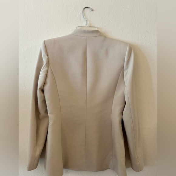 Zara Cream Single-Breasted Men's Blazer - Picture 5 of 5
